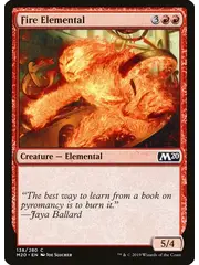 Magic: The Gathering Fire Elemental (138) Near Mint