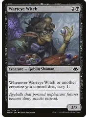Magic: The Gathering Warteye Witch (115) Near Mint