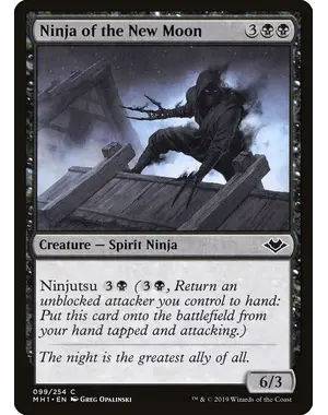 Magic: The Gathering Ninja of the New Moon (99) Near Mint
