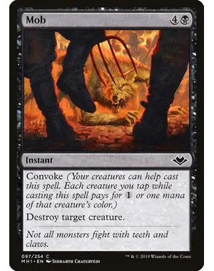 Magic: The Gathering Mob (97) Near Mint