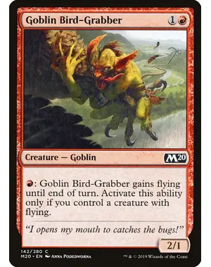 Magic: The Gathering Goblin Bird-Grabber (142) Near Mint