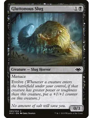 Magic: The Gathering Gluttonous Slug (93) Near Mint