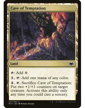Magic: The Gathering Cave of Temptation (237) Near Mint