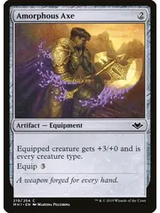 Magic: The Gathering Amorphous Axe (219) Near Mint