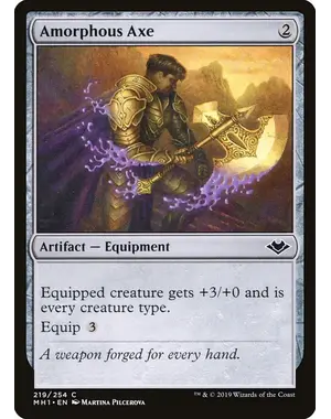 Magic: The Gathering Amorphous Axe (219) Near Mint