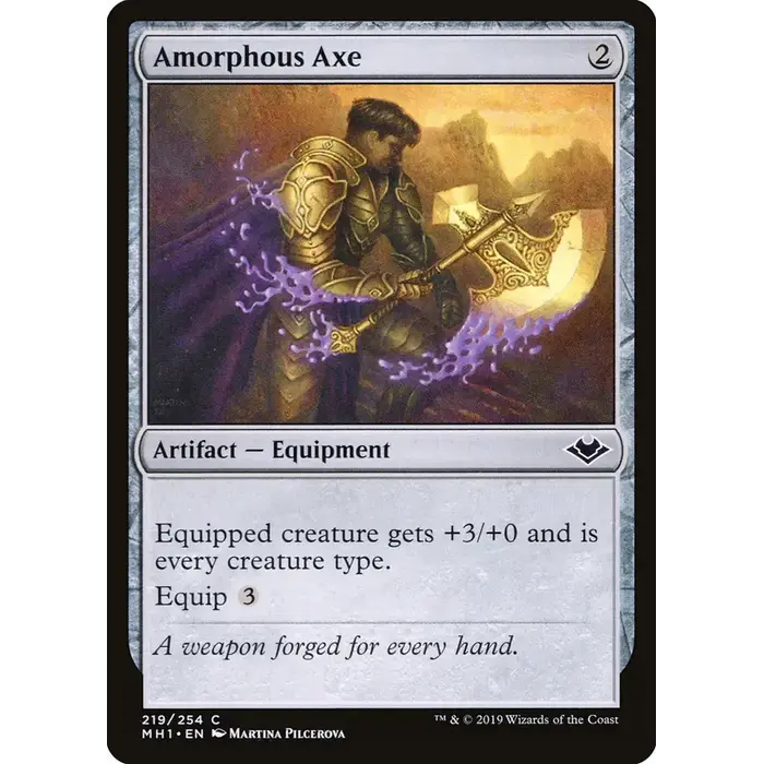 Magic: The Gathering Amorphous Axe (219) Near Mint
