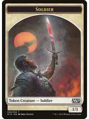 Magic: The Gathering Soldier Token (2) Near Mint