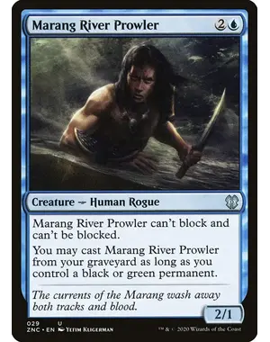 Magic: The Gathering Marang River Prowler (29) Near Mint
