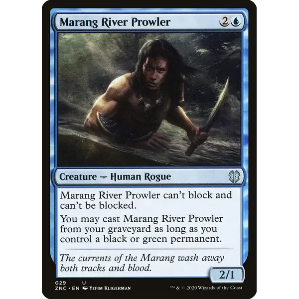 Magic: The Gathering Marang River Prowler (29) Near Mint