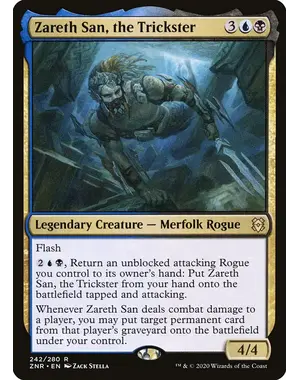 Magic: The Gathering Zareth San, the Trickster (242) Near Mint