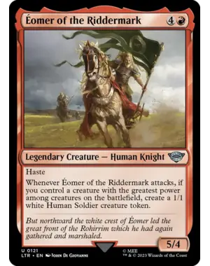 Magic: The Gathering Eomer of the Riddermark (121) Near Mint