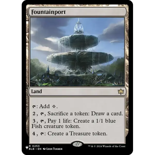 Magic: The Gathering Fountainport (LIST) (253) Lightly Played