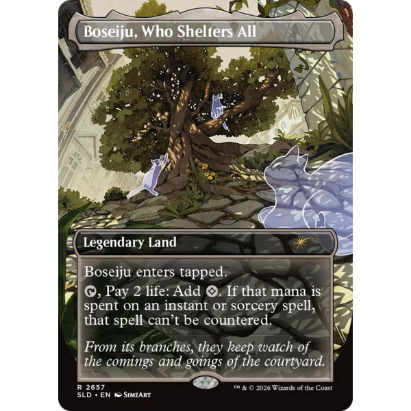Magic: The Gathering Boseiju, Who Shelters All (2657) Near Mint