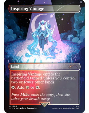 Magic: The Gathering Inspiring Vantage (Rainbow Foil) (1605) Lightly Played Foil