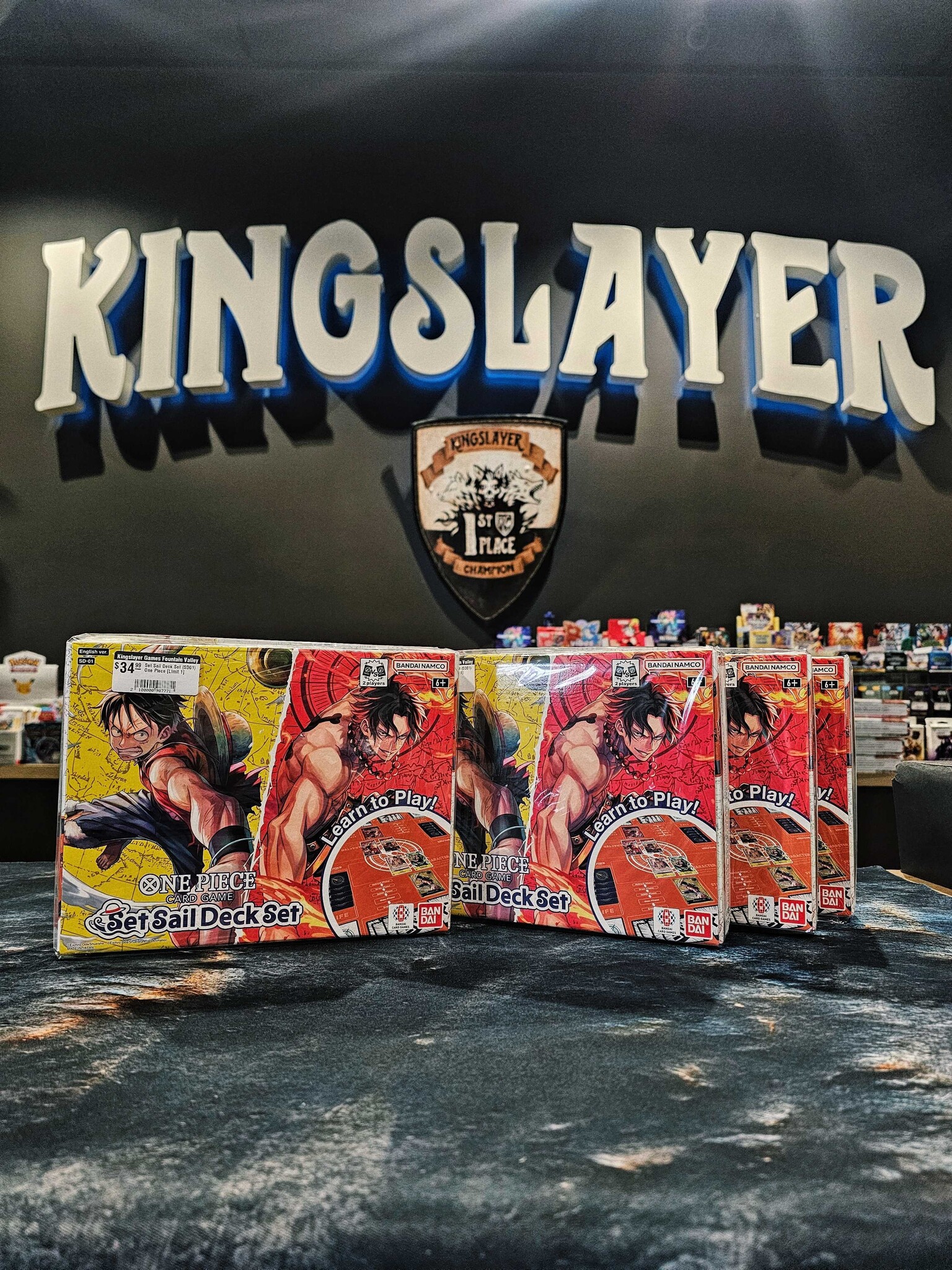 September 18, 2026 in-store release at Kingslayer Games