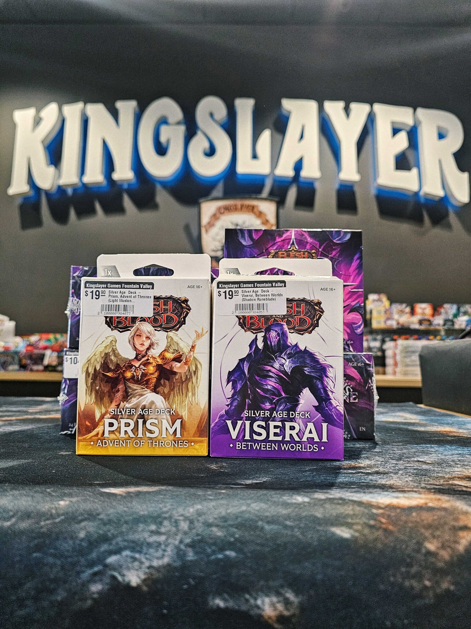 September 18, 2026 in-store release at Kingslayer Games