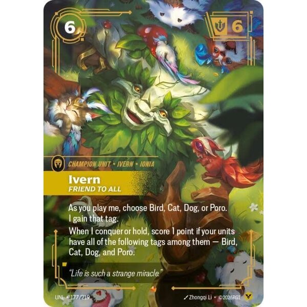 UVS Games Ivern, Friend to All (177) Near Mint Foil