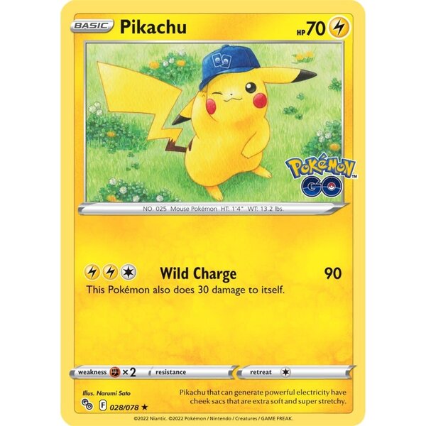 Pokemon Pikachu (028) Lightly Played Holofoil