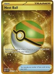 Pokemon Nest Ball (255) Lightly Played Holofoil