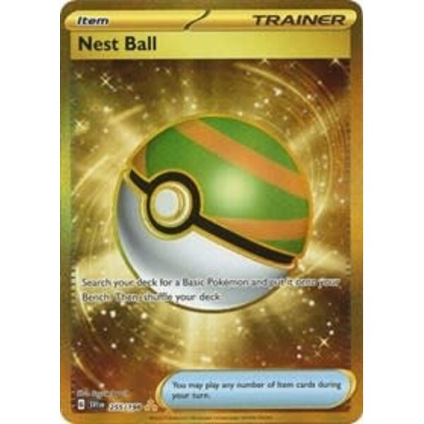 Pokemon Nest Ball (255) Lightly Played Holofoil