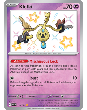 Pokemon Klefki (159) Lightly Played Holofoil