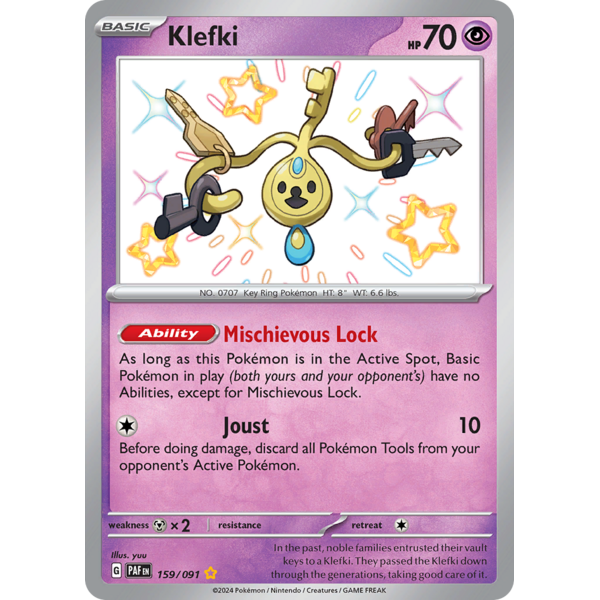 Pokemon Klefki (159) Lightly Played Holofoil