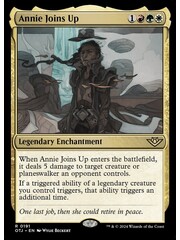 Magic: The Gathering Annie Joins Up (191) Lightly Played
