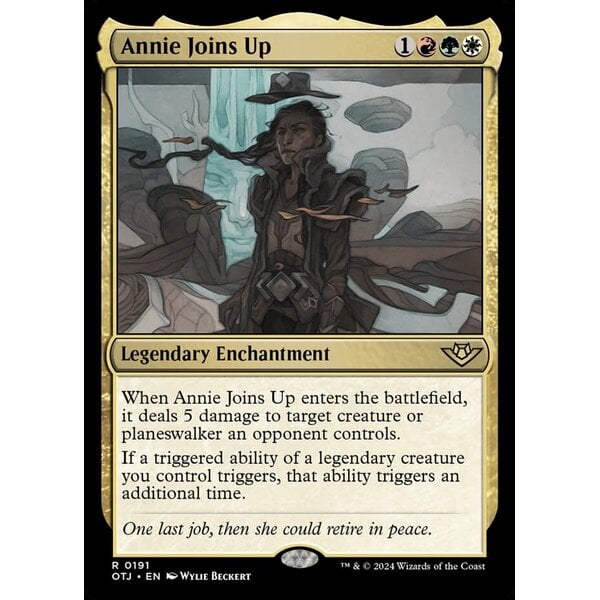 Magic: The Gathering Annie Joins Up (191) Lightly Played