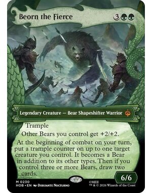Magic: The Gathering Beorn the Fierce (Showcase) (230) Near Mint Foil