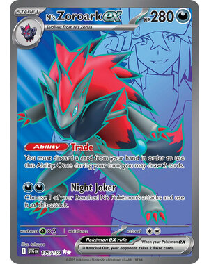 Pokemon N's Zoroark ex (175) Lightly Played Holofoil