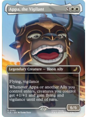 Magic: The Gathering Appa, the Vigilant (Borderless) (062) Lightly Played Foil