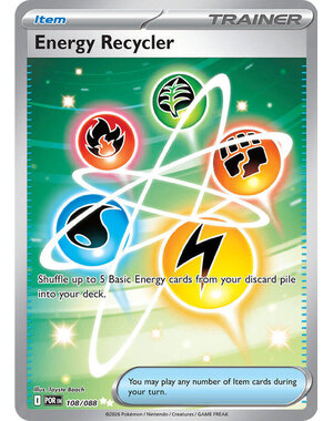 Pokemon Energy Recycler (108) Lightly Played Holofoil