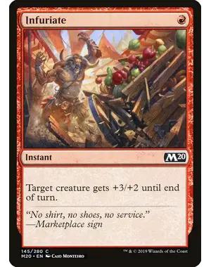 Magic: The Gathering Infuriate (145) Near Mint