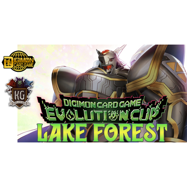 Bandai 10/01/26 Lake Forest Digimon Evolution Cup 2026 Vol. 3 Thursday 6 PM