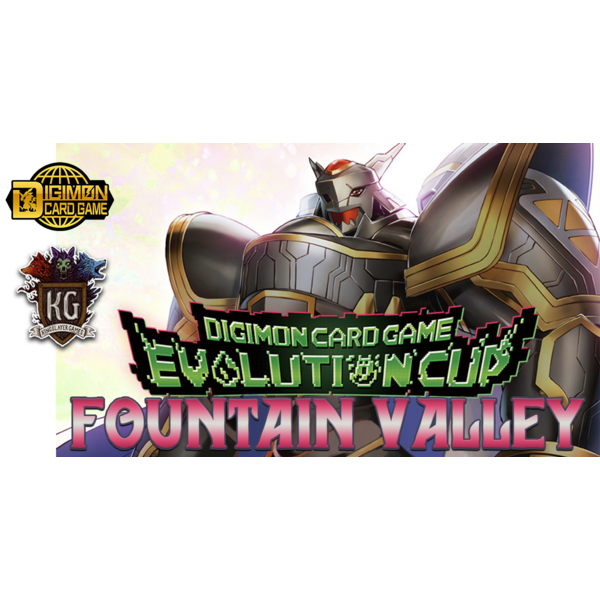 Bandai 10/12/26 Fountain Valley Digimon Evolution Cup 2026 Vol. 3 Monday 6 PM