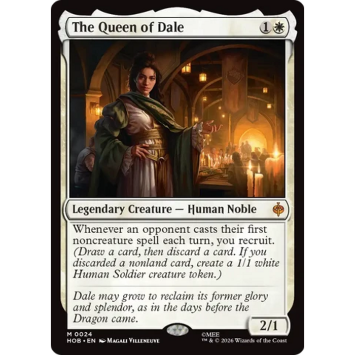 Magic: The Gathering The Queen of Dale (024) Near Mint Foil