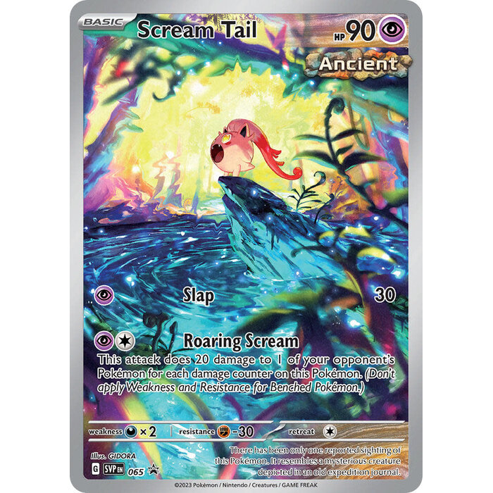 Pokemon Scream Tail (065) Near Mint Holofoil