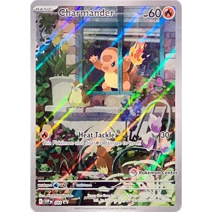 Pokemon Charmander (Pokemon Center Exclusive) (044) Near Mint Holofoil