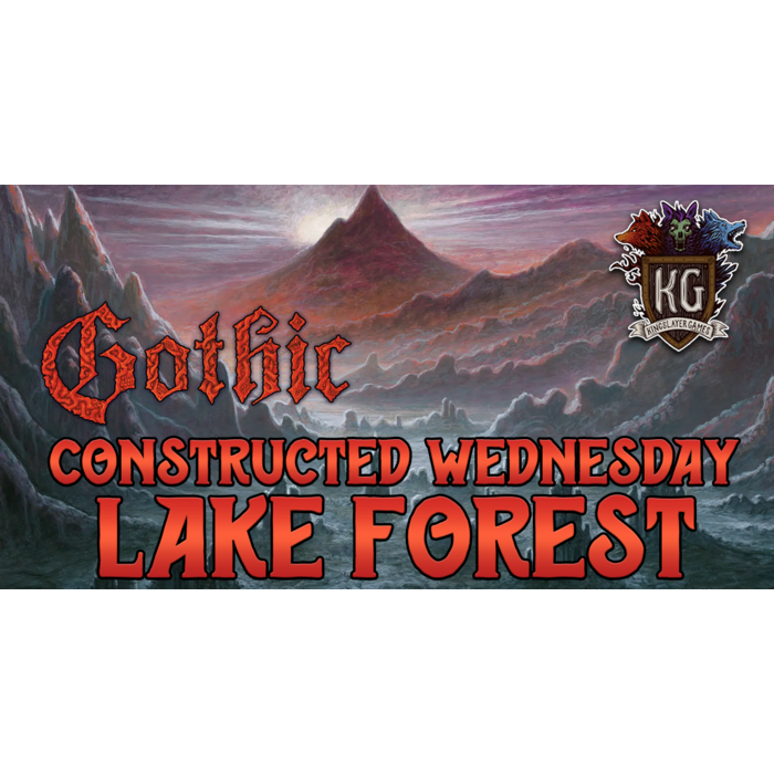 Erik's Curiosa Limited 10/14/26 Lake Forest Sorcery Constructed Wednesday 7 PM