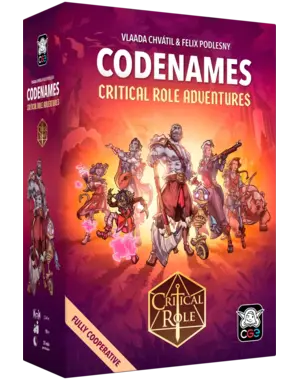 Czech Games Edition CODENAMES: Critical Role Adventures