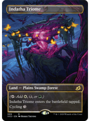 Magic: The Gathering Indatha Triome (Showcase) (309) Lightly Played