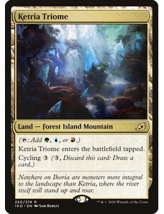 Magic: The Gathering Ketria Triome (250) Lightly Played Foil