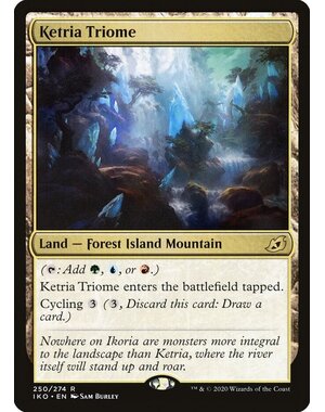 Magic: The Gathering Ketria Triome (250) Lightly Played Foil