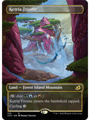 Magic: The Gathering Ketria Triome (Showcase) (310) Lightly Played