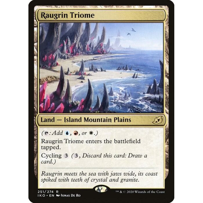 Magic: The Gathering Raugrin Triome (251) Lightly Played
