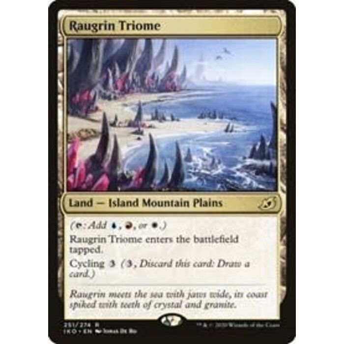 Magic: The Gathering Raugrin Triome (251) Lightly Played