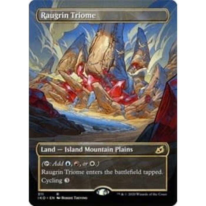 Magic: The Gathering Raugrin Triome (Showcase) (311) Lightly Played