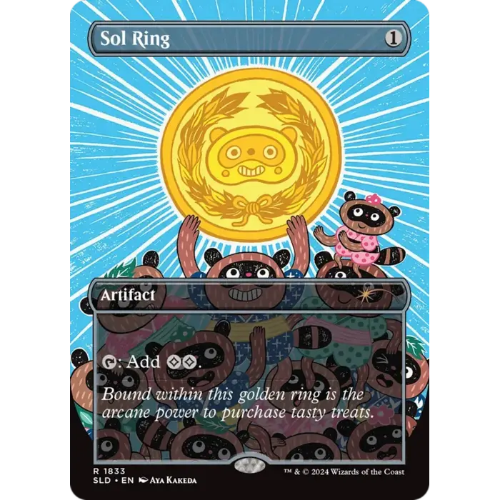 Magic: The Gathering Sol Ring (Rainbow Foil) (1833) Near Mint Foil