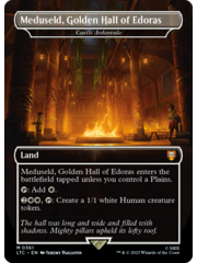 Magic: The Gathering Meduseld, Golden Hall of Edoras - Castle Ardenvale (Borderless) (361) Lightly Played Foil