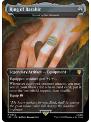 Magic: The Gathering Ring of Barahir - Sword of the Animist (Borderless) (355) Lightly Played Foil